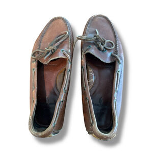 Polo Ralph Lauren loafer leather shoes brown 7B